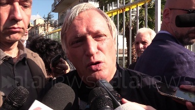 Scene from Rosario Salvini, Don Ciotti: "Non ho parole. Mortificante usare Dio"