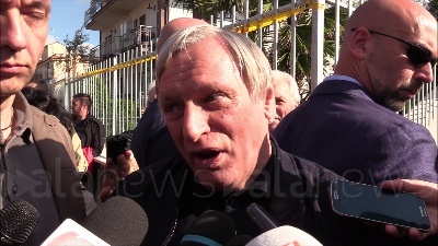 Scene from Rosario Salvini, Don Ciotti: "Non ho parole. Mortificante usare Dio"