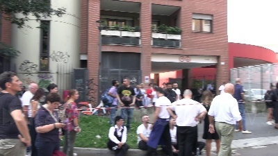 Scene from Milano, colonne di fumo alla stazione Garibaldi: "Gli allarmi sono scattati alle 9"