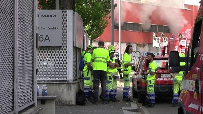 Scene from Milano, colonne di fumo alla stazione Garibaldi: "Gli allarmi sono scattati alle 9"