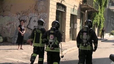 Scene from Milano, colonne di fumo alla stazione Garibaldi: "Gli allarmi sono scattati alle 9"