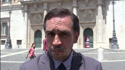 Scene from Caso Russia, Sensi (Pd): "A che titolo Savoini era a cena con Conte e Putin?"