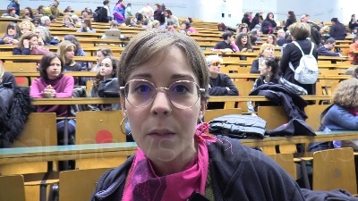 Scene from Iran, all'assemblea nazionale di Non Una Di Meno al centro le donne che combattono