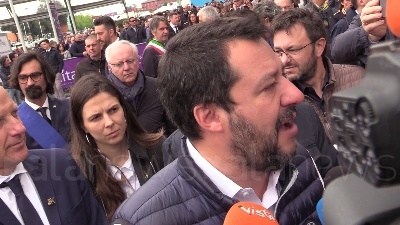 Scene from Libia, Salvini: "C'è preoccupazione ma non per aumento volume flusso migratorio"