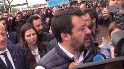 Scene from Libia, Salvini: "C'è preoccupazione ma non per aumento volume flusso migratorio"