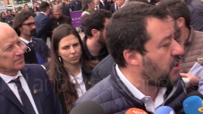 Scene from Libia, Salvini: "C'è preoccupazione ma non per aumento volume flusso migratorio"