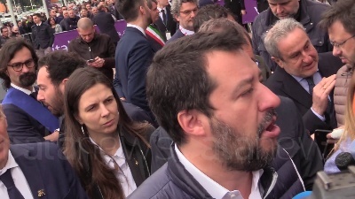 Scene from Libia, Salvini: "C'è preoccupazione ma non per aumento volume flusso migratorio"