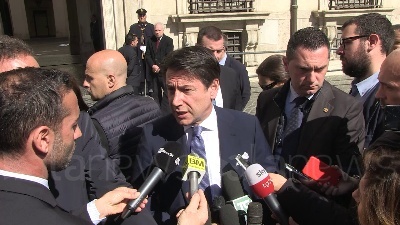 Scene from Conte: oggi incontri su sblocca cantieri, accogliamo suggerimenti