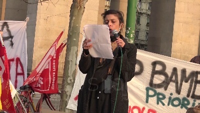 Scene from Scuola, sciopero nazionale dalla Dad: "È un metodo buono solo per riempire sacchi"