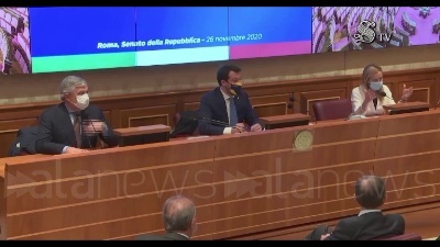 Scene from Scostamento di bilancio, Meloni: "Oggi il Governo ha cambiato idea rispetto all'ultimo voto"