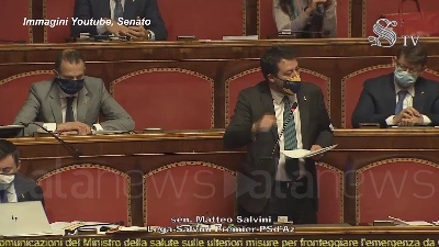Scene from Covid, Salvini: "Basta chiamare eroi medici e infermieri se non si aiutano"