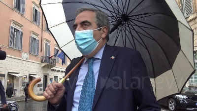 Scene from Federazione cdx, Gasparri: "Tipicamente berlusconiano trovare una sintesi"