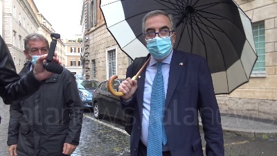 Scene from Federazione cdx, Gasparri: "Tipicamente berlusconiano trovare una sintesi"