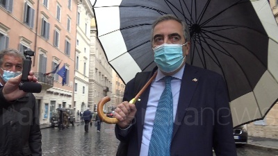 Scene from Federazione cdx, Gasparri: "Tipicamente berlusconiano trovare una sintesi"