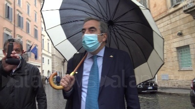 Scene from Federazione cdx, Gasparri: "Tipicamente berlusconiano trovare una sintesi"