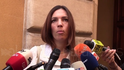 Scene from Governo, Baldino: "Portiamo avanti colori della Nazionale, ma Draghi tragga conclusioni"