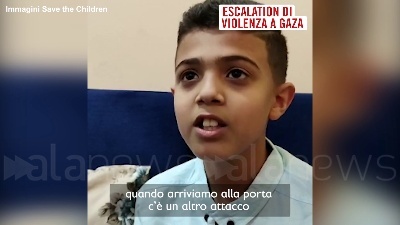 Scene from Gaza, "Save the Children": le toccanti testimonianze di due bambini di 10 anni