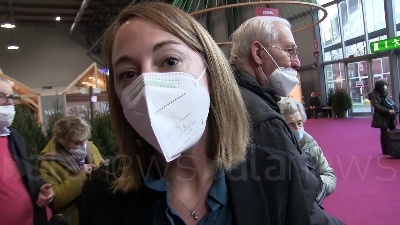 Scene from Artigiano in Fiera e Green Pass, ristoratori: "Alcuni mostrano il base, qualcuno ne ha tre diversi"