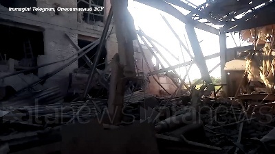 Scene from Ucraina, Mykolaiv colpita con bombe a grappolo