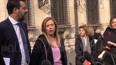 Scene from Coronavirus, Meloni: "Pronti a votare se inizio percorso, rinviare decisione Mes"
