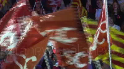 Scene from Spagna: Sanchez chiude la campagna elettorale a Barcellona