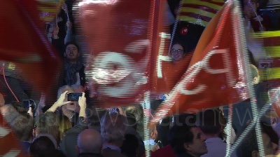 Scene from Spagna: Sanchez chiude la campagna elettorale a Barcellona