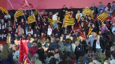 Scene from Spagna: Sanchez chiude la campagna elettorale a Barcellona