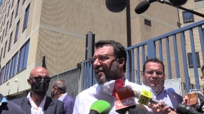 Scene from Salvini: "Il dialogo da parte del Governo non lo si vuole"