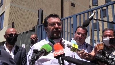 Scene from Salvini: "Il dialogo da parte del Governo non lo si vuole"