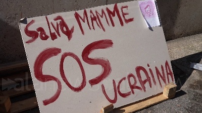 Scene from Ucraina, parte camion di aiuti targato Salvamamme