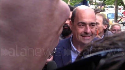 Scene from Zingaretti a Casal Bruciato: "Oggi si approveranno decreti senza copertura"