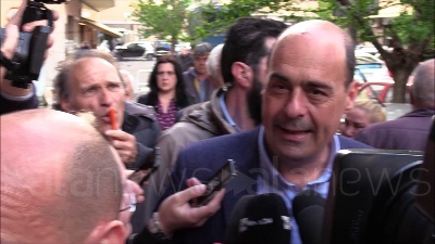 Scene from Zingaretti a Casal Bruciato: "Oggi si approveranno decreti senza copertura"