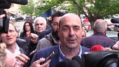 Scene from Zingaretti a Casal Bruciato: "Oggi si approveranno decreti senza copertura"
