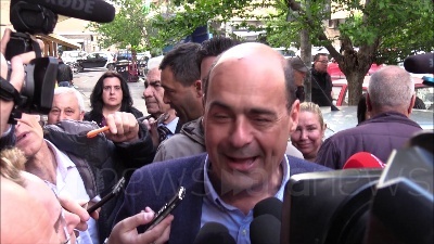 Scene from Zingaretti a Casal Bruciato: "Oggi si approveranno decreti senza copertura"
