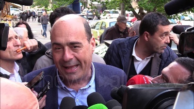 Scene from Zingaretti a Casal Bruciato: "Oggi si approveranno decreti senza copertura"