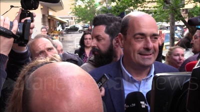 Scene from Zingaretti a Casal Bruciato: "Oggi si approveranno decreti senza copertura"