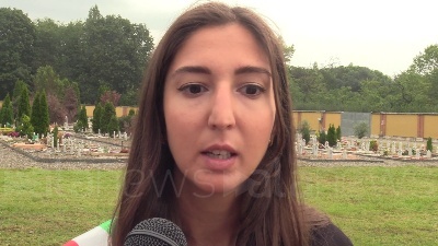 Scene from Neonata trovata morta nel cassonetto a Milano, i funerali a Bruzzano