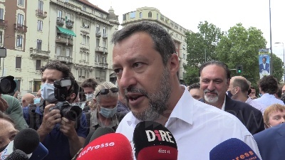 Scene from Green pass, Salvini: "Ne parleremo se sarà necessario"