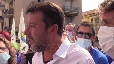 Scene from Zona rossa, Salvini: "Se avessi avuto i verbali Cts avrei chiuso immediatamente"