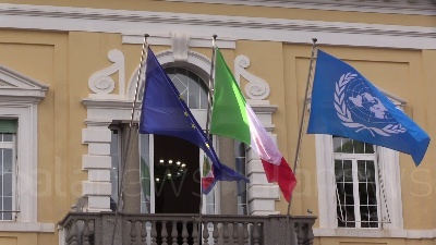 Scene from Coronavirus, Zingaretti allo Spallanzani: "Inizia nuova fase, tenere alta la guardia"