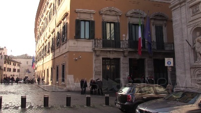 Scene from Gregoretti, Salvini arriva in Senato