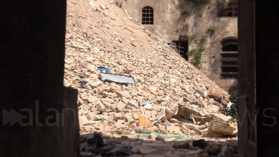 Scene from Siria, viaggio nel souk di Aleppo distrutto