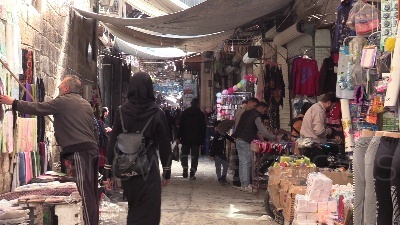 Scene from Siria, viaggio nel souk di Aleppo distrutto