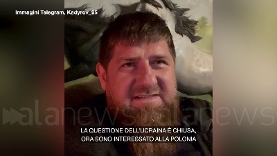 Scene from Kadyrov minaccia la Polonia: "Se arriva l'ordine la prendiamo"