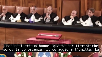 Scene from Nel 2019 Draghi riceve la laurea honoris causa in Economia: il suo discorso