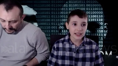 Scene from Coronavirus, a 9 anni crea un videogioco per combattere il virus