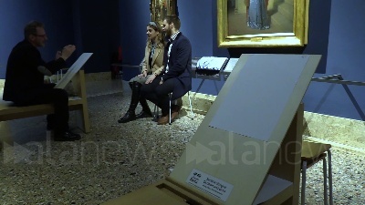 Scene from San Valentino, ritratti "al bacio" alla Pinacoteca di Brera