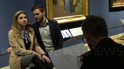 Scene from San Valentino, ritratti "al bacio" alla Pinacoteca di Brera