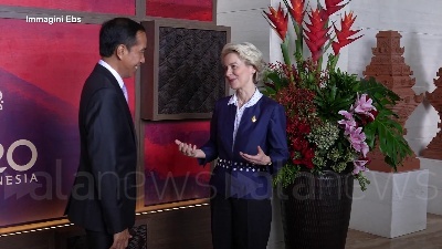 Scene from G20, von der Leyen a Bali per il vertice