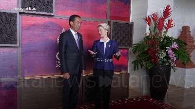 Scene from G20, von der Leyen a Bali per il vertice
